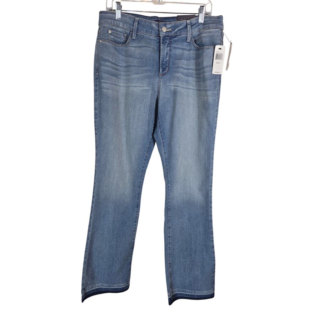 NYDJ Not Your Daughters Lift Tuck Mini Boot Womens Jeans 12 NWT MSRP $128